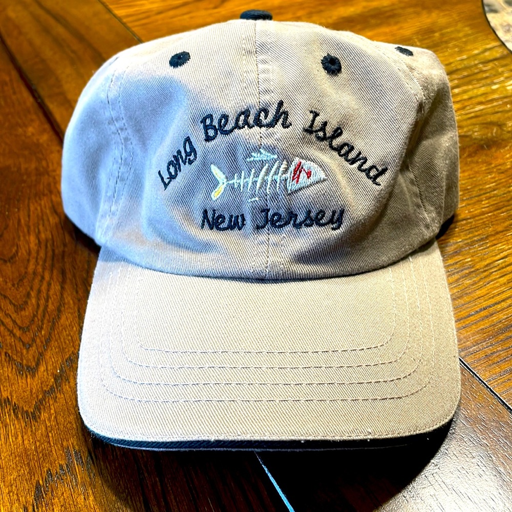 Long Beach Island NJ Fishbone Hat